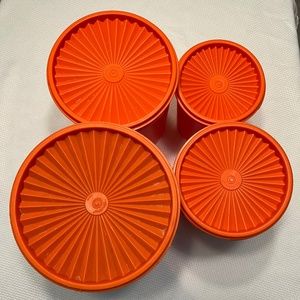 Vintage Tupperware Canister Set